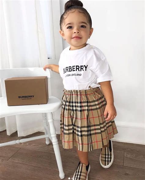 burberry baby outfit girl|burberry outfit baby girl.